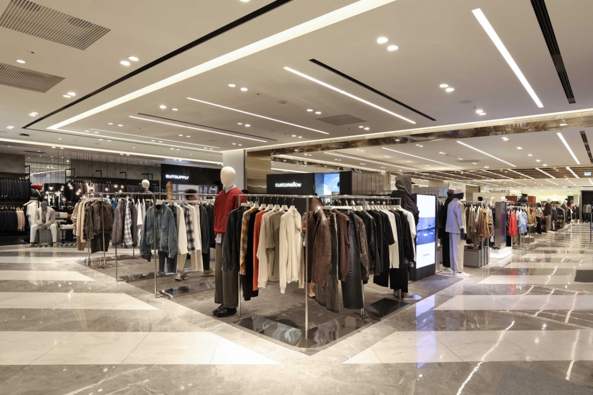 신세계백화점 강남점 남성패션 전경. /사진제공=신세계백화점. 
