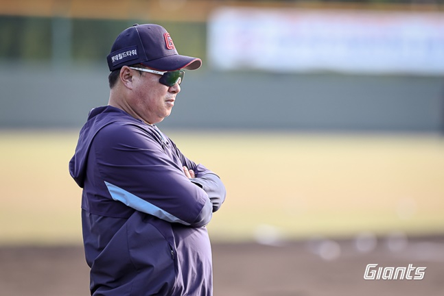 롯데 김태형 감독. /사진=롯데 자이언츠 제공