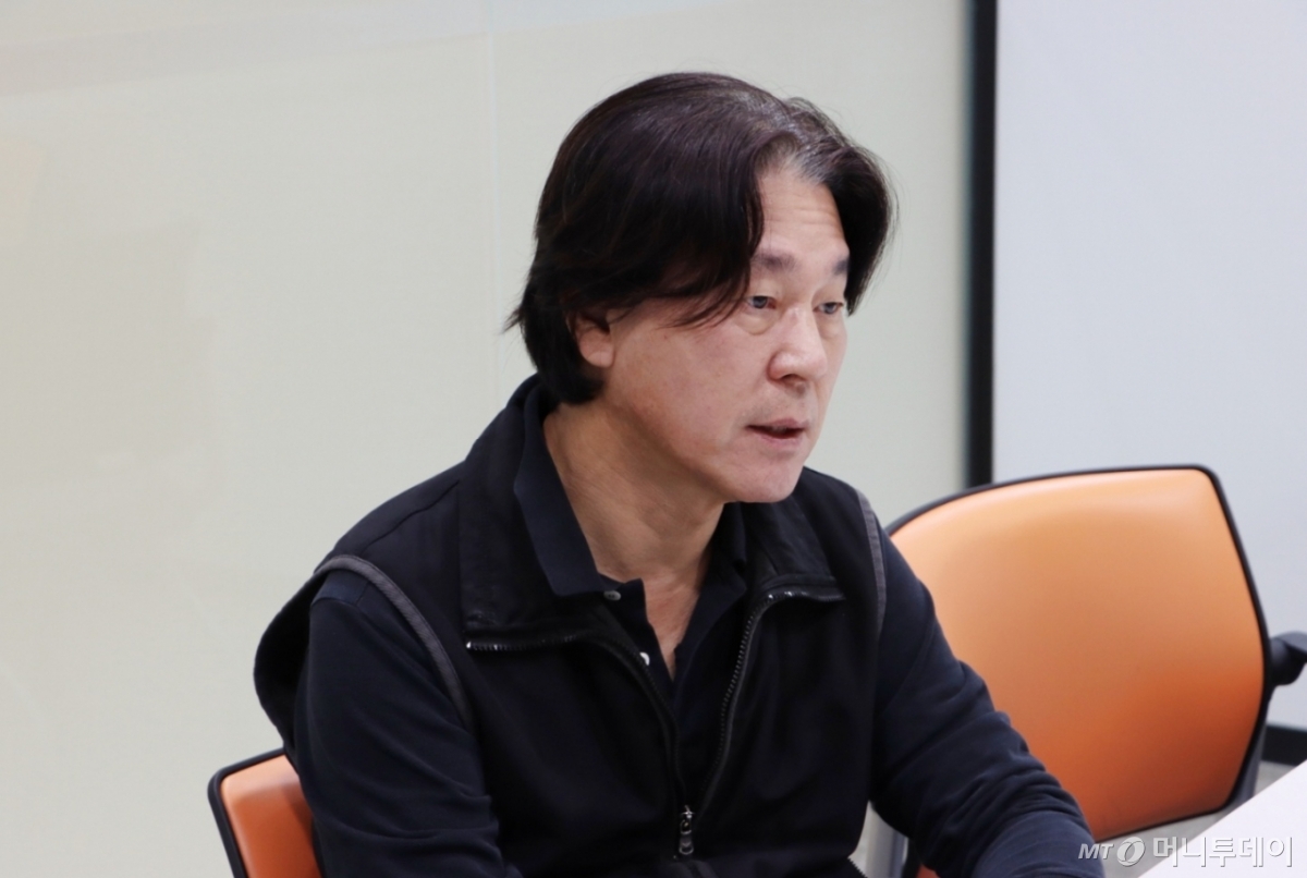 장대영 대한위암학회장(한림대성심병원 혈액종양내과 교수)이 지난 6일 경기 안양시 한림대성심병원에서 머니투데이와 인터뷰하고 있다. /사진제공=한림대학교의료원