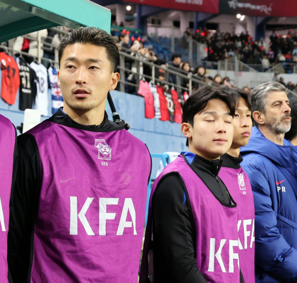 14일 오후 대전 유성구 대전월드컵경기장에서 열린 ‘하나은행 초청 국가대표팀 친선경기’ 대한민국과 볼리비아의 경기에서 조규성이 골을 넣고 있다. /사진=뉴스1