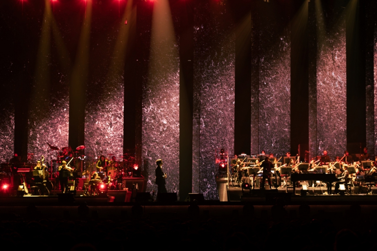 2년 만에 '산책' 무대에 오른 뮤지션 김동률. /사진제공=뮤직팜