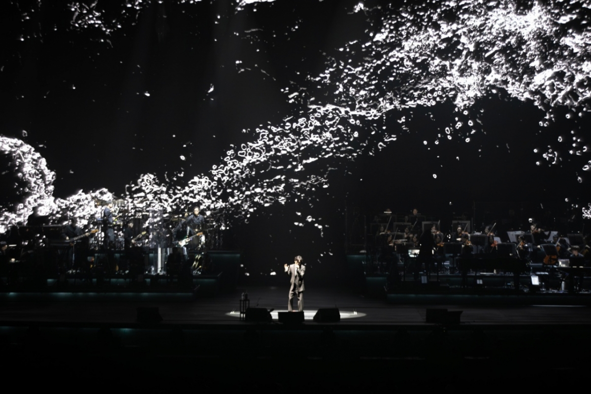 2년 만에 '산책' 무대에 오른 뮤지션 김동률. /사진제공=뮤직팜
