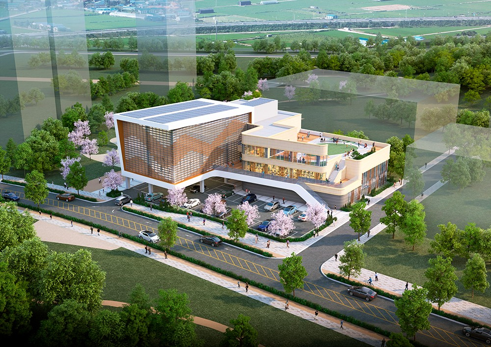 과천지식정보타운 문화체육시설 조감도./사진제공=과천시