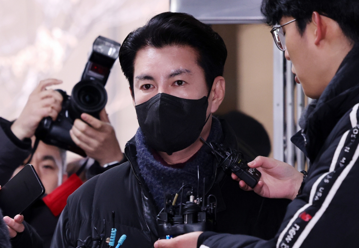 김신 대통령경호처 가족부장이 지난 1월20일 오전 서울 서대문구 경찰 국가수사본부 특별수사단에 출석하고 있다. /사진=뉴스1