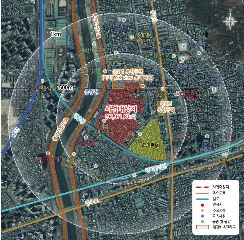 중화동 329-38 위치도/사진제공=서울시