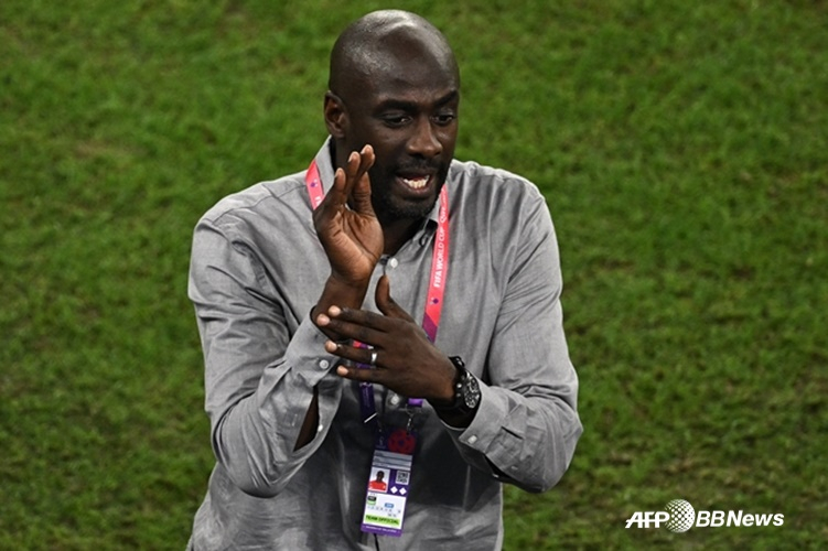 오토 아도 가나 축구대표팀 감독. /AFPBBNews=뉴스1