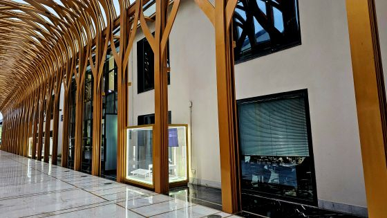 드림타운 내부 모습, 스타트업의 거리 양 옆으로 입주공간이 위치해 있다/사진=류준영 기자 