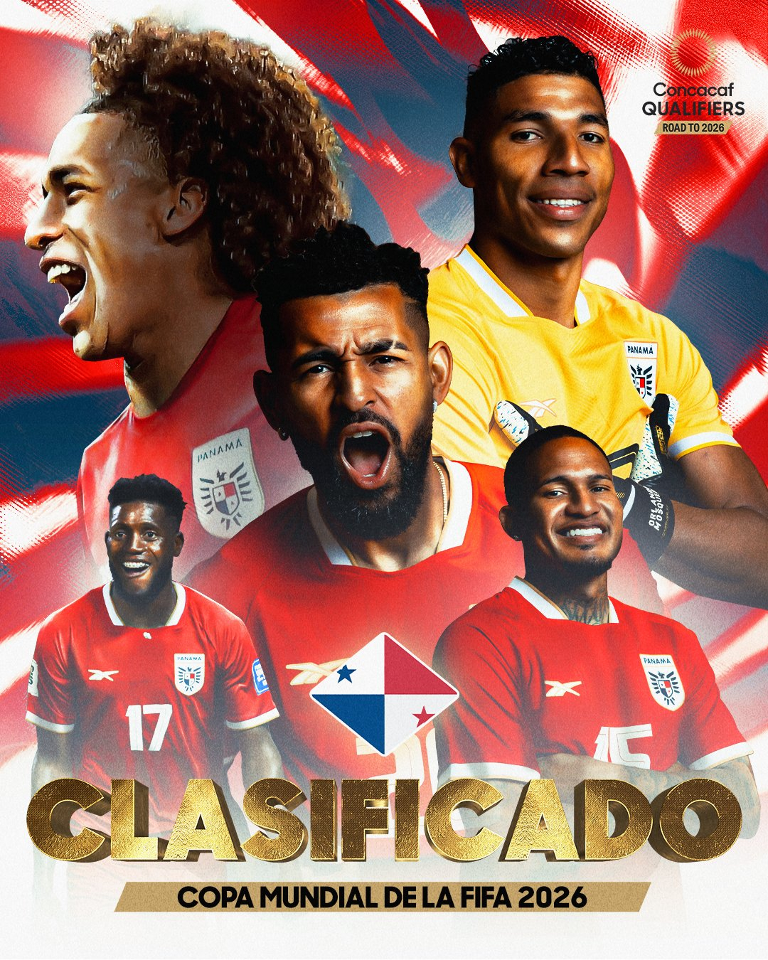 2026 FIFA 월드컵 본선에 진출한 파나마. /사진=북중미카리브축구연맹 SNS 캡처