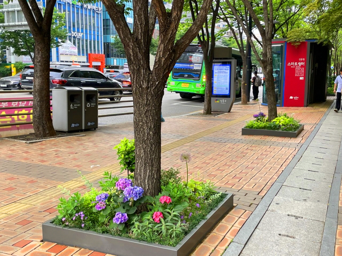 성동구 가로 정원/사진=서울시