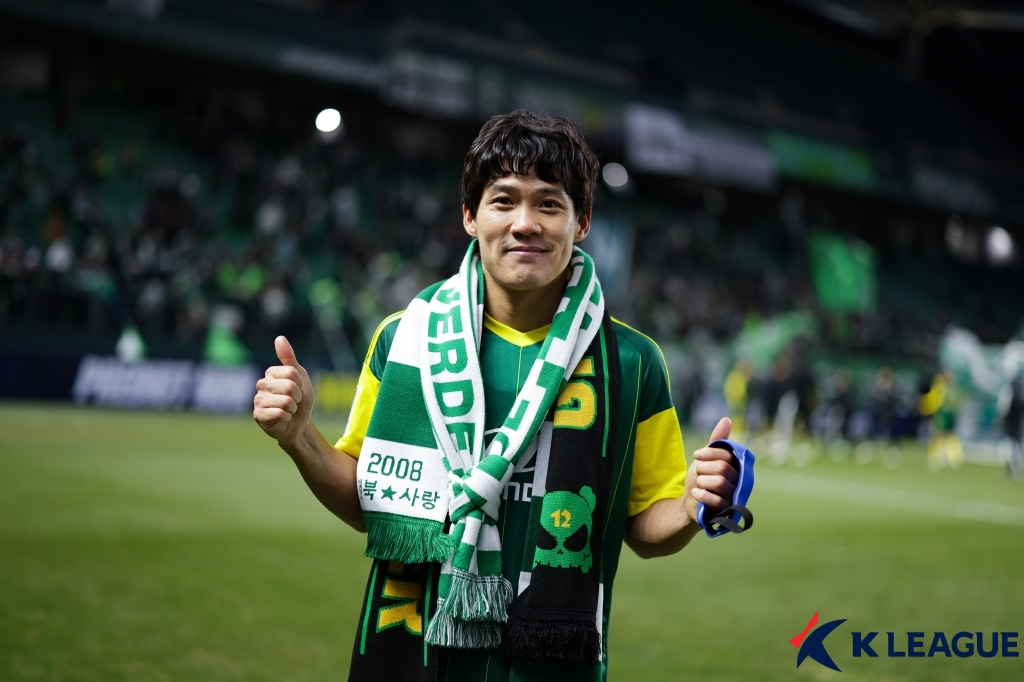 전북 현대 최철순. /사진=한국프로축구연맹 제공