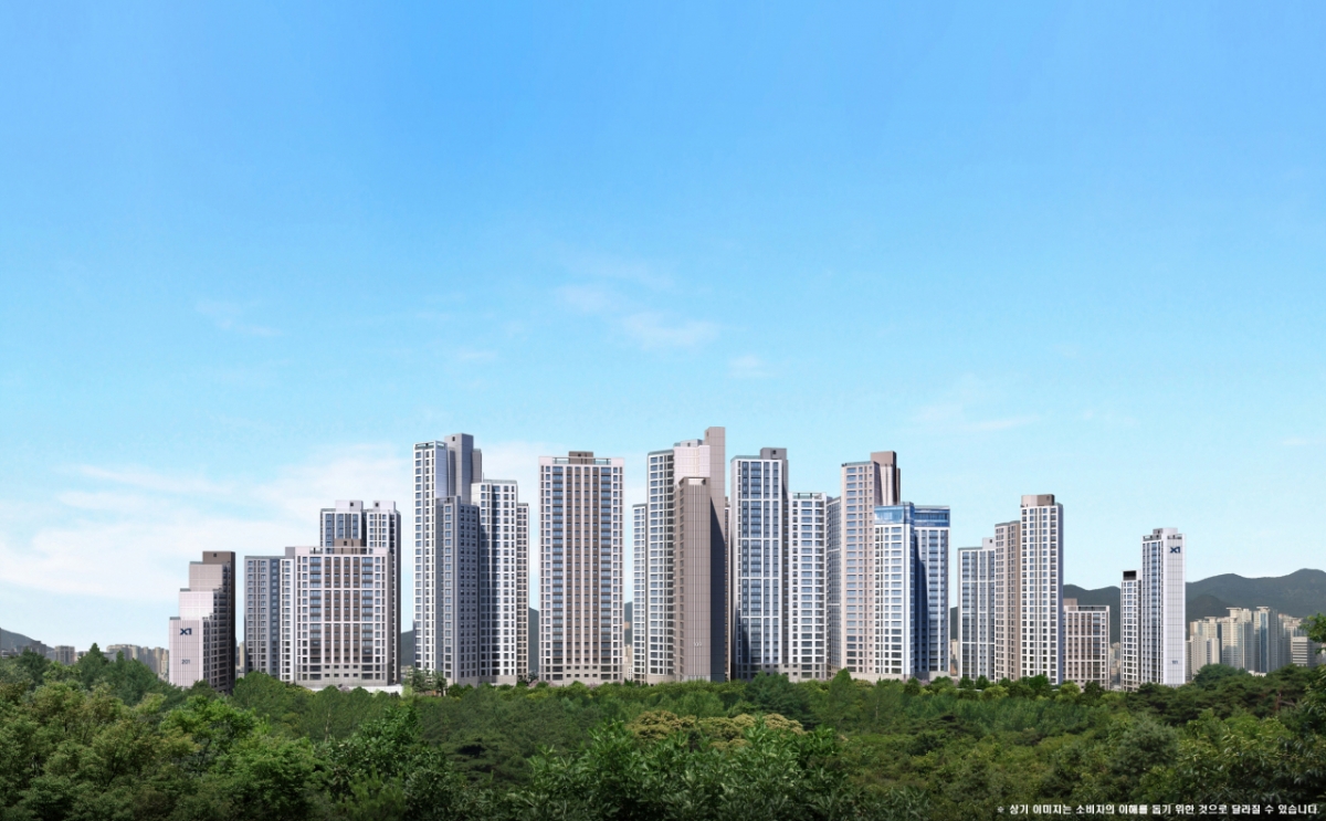 GS건설, '안양자이 헤리티온' 견본주택 21일 개관 - 머니투데이