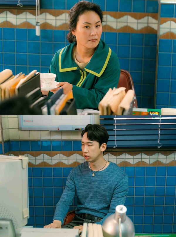 김재화(위) 이상진, 사진제공=tvN