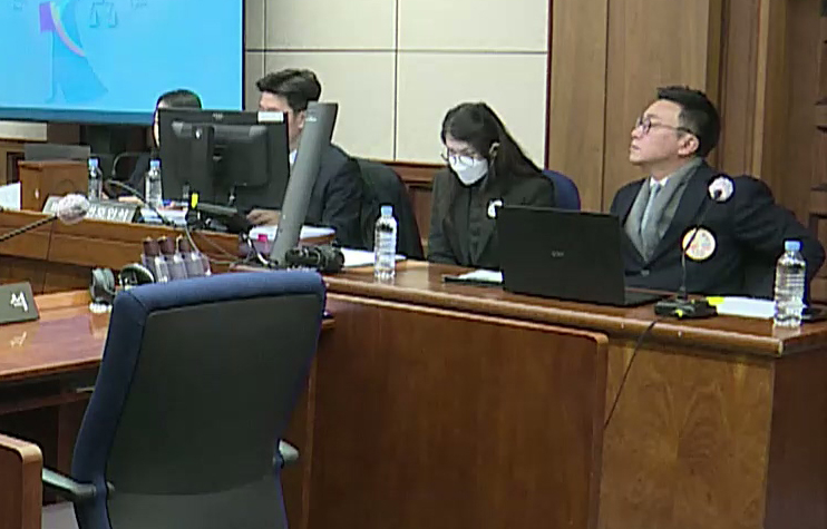 김건희 여사가 지난 19일 서울 서초구 서울중앙지법에서 열린 '도이치모터스 주가조작' 알선수재 등 혐의 10차 공판에 출석해있다. /사진=뉴시스