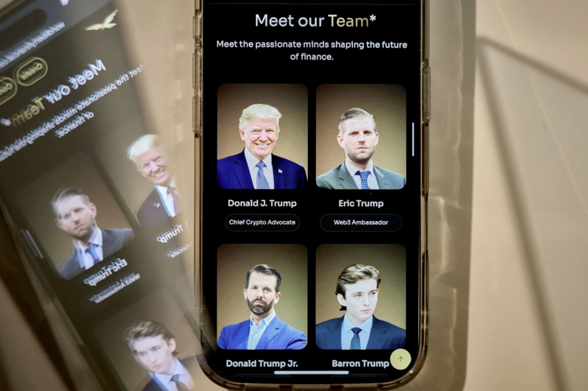 코인이 이렇게 어렵구나…트럼프 일가 자산, 3개월 새 1조원 증발 - 머니투데이