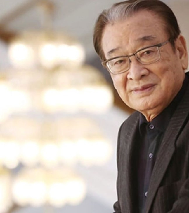 영원한 국민배우 이순재. /사진=정보석 SNS 캡처