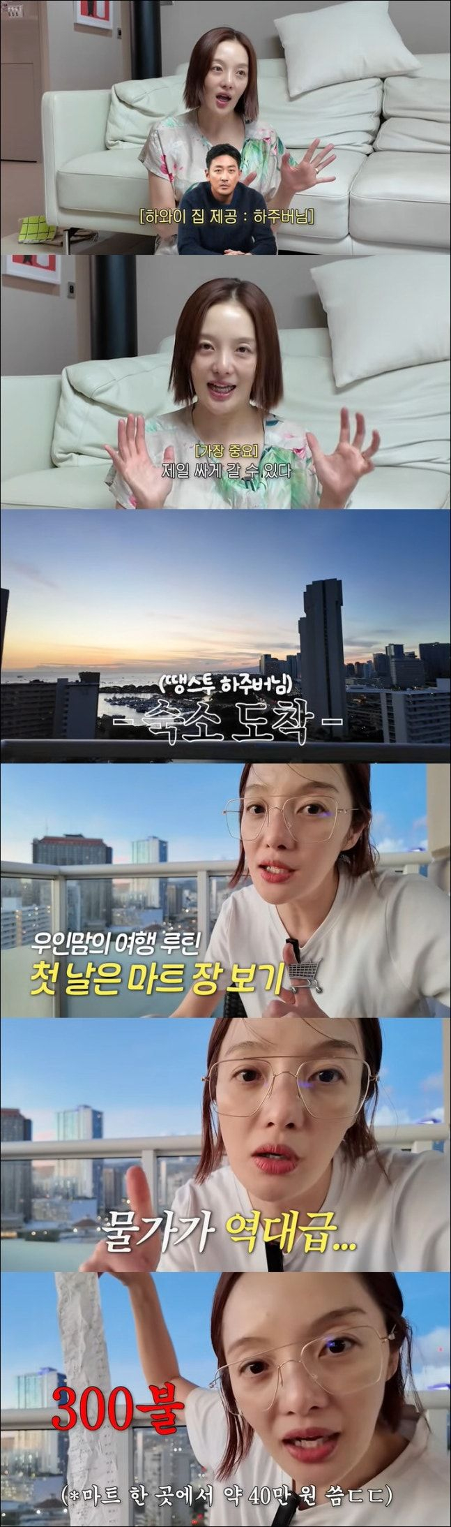 배우 하정우 소유의 하와이 집이 공개됐다. /사진=유튜브 채널 '황보라 보라이어티'