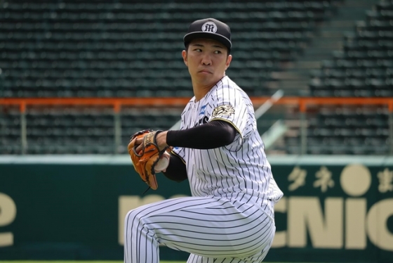 이시이 다이치. /사진=한신 타이거즈 공식 SNS