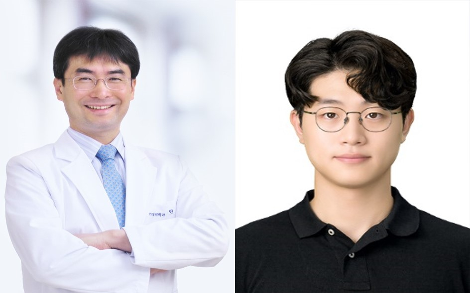 (사진 왼쪽부터) 서울대병원 가정의학과 박상민 교수, 서울대 의과학과 김재원 연구원./ 사진=서울대병원