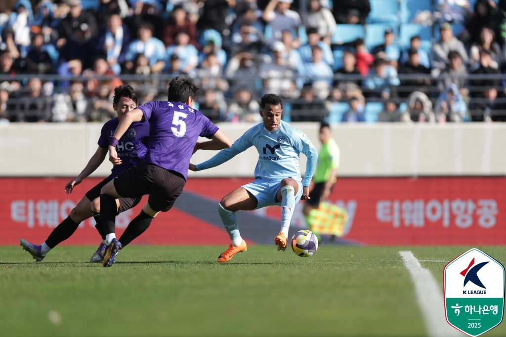 대구FC 지오바니. /사진=한국프로축구연맹 제공