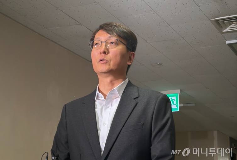 박대준 쿠팡 대표가 30일 정부서울청사에서 3370만개 계정의 개인정보 유출에 대해 사과했다./사진=윤지혜 기자