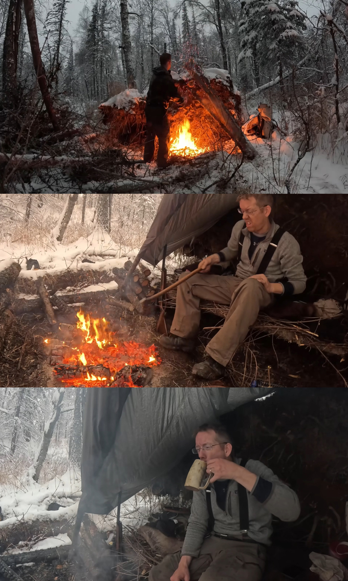 은퇴를 선언했던 구독자 1810만 명의 아웃도어 유튜버가 어려움에 처한 동료 유튜버를 위해 깜짝 복귀해 감동을 안겼다./사진=유튜브 채널 'MyLifeOutdoors' 영상