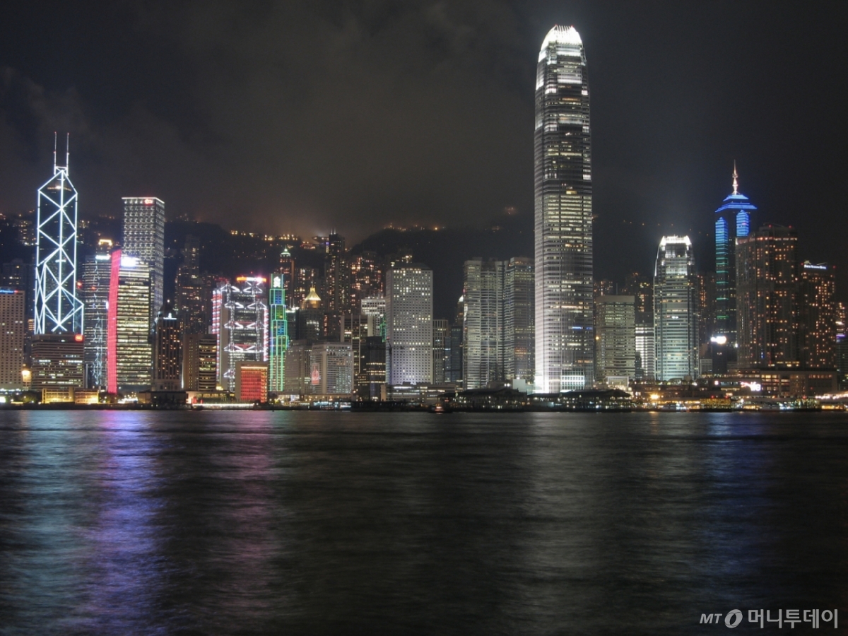 홍콩섬 야경 /사진=머니투데이 사진DB