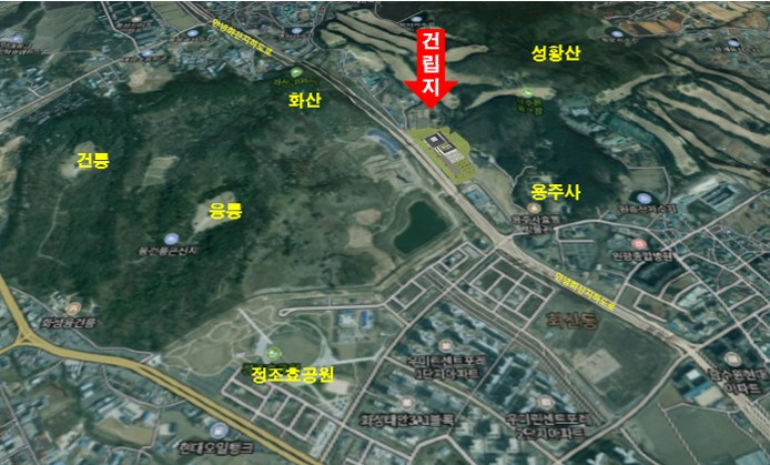 국립고궁박물관 건립 장소 위치. / 사진 = 국가유산청 제공