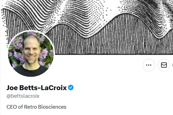 조-베츠 라크루아 레트로바이오 대표/사진= 소셜미디어 X