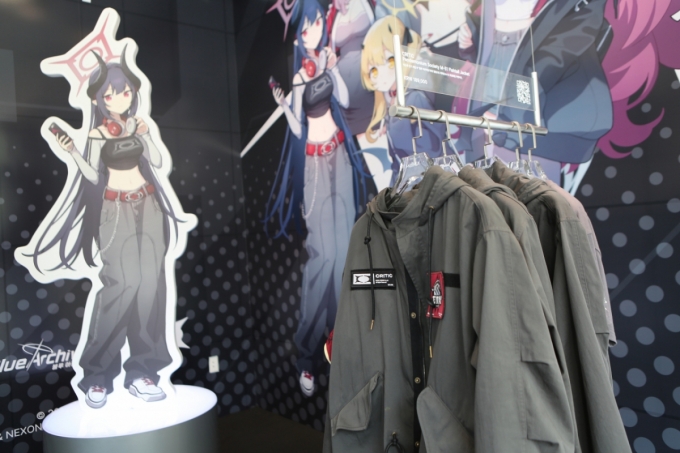 무신사와 블루아카이브 컬래버레이션이 이뤄진 성수 체험존 전경/사진=넥슨