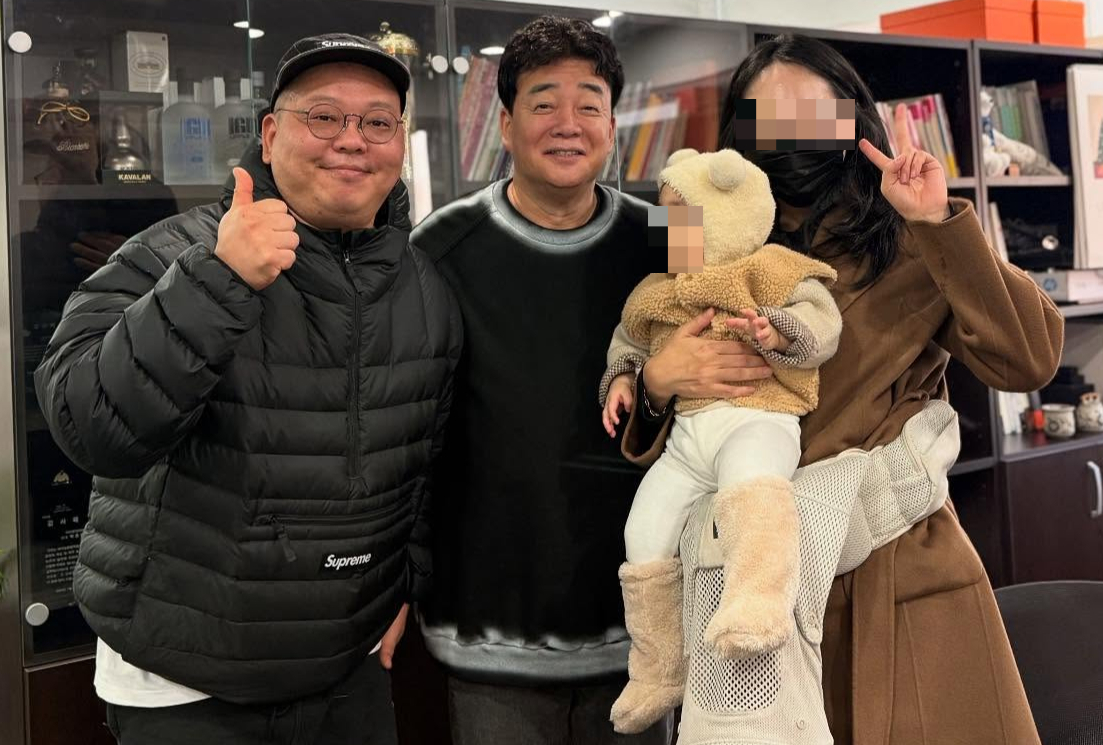 포방터시장 홍탁집 사장 권상훈씨가 백종원 더본코리아 대표를 응원했다. /사진=인스타그램 갈무리 