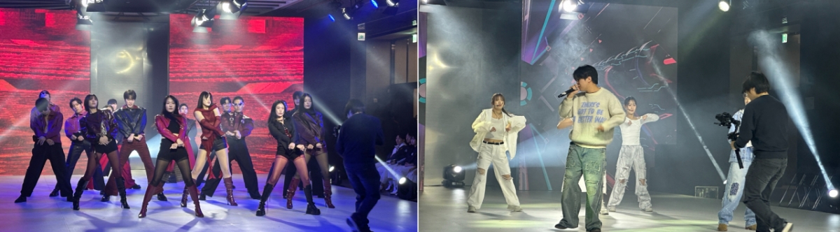 대경대 한류캠퍼스 학생들의 공연 모습./사진제공=대경대