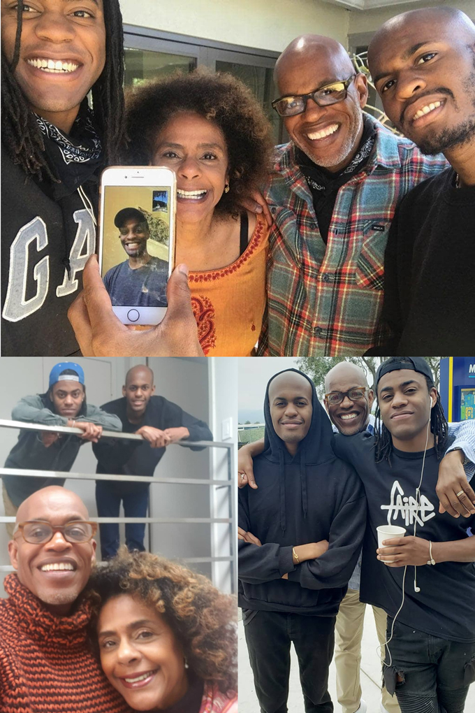 미국 바리톤 가수 주빌런트 사이크스가 자신의 인스타그램에 아들 마이카 등 가족들과 함께 찍은 사진을 공개했다. /사진=주빌런트 사이크스 인스타그램