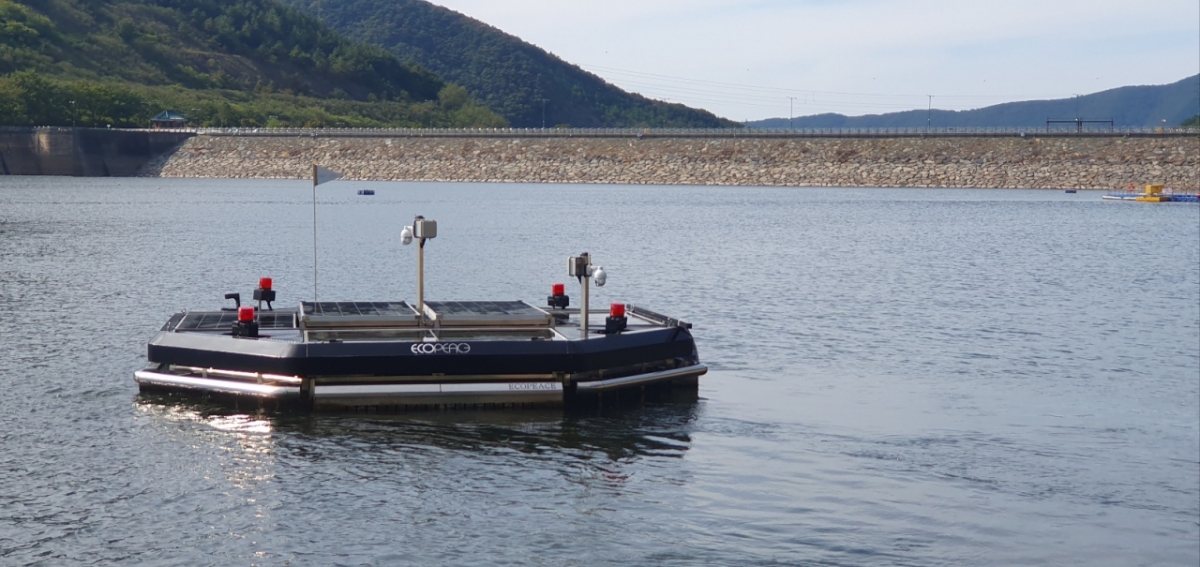 충청남도 보령시에서 운영 중인 에코피스의 에코봇 /사진=에코피스