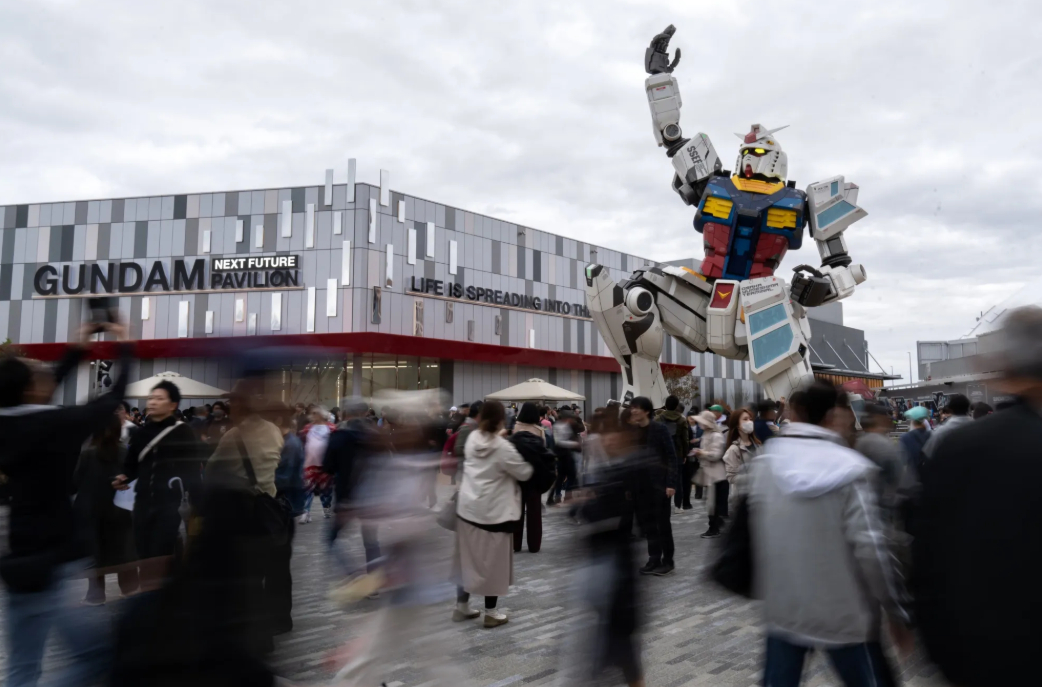 지난 4월부터 6개월 동안 개최된 '2025 오사카 세계 박락회' 현장  /사진=블룸버그