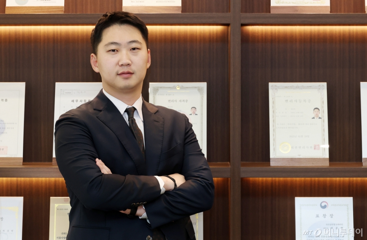 채용현 한국법조인협회 6대 회장·펜타곤 법률세무회계 대표변호사(변호사시험 4회·37세) /사진=김창현 기자 chmt@