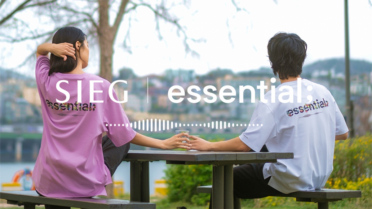 essential;(에센셜) X 지이크(SIEG) 컬래버레이션 컬렉션/사진제공=NHN벅스
