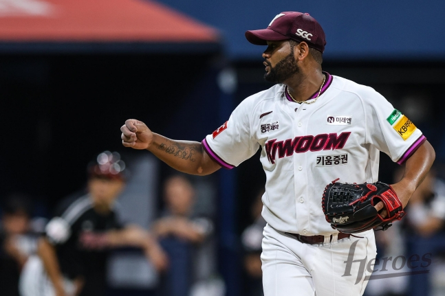 키움에서 2번째 시즌을 맞게 되는 알칸타라. /사진=키움 히어로즈 제공
