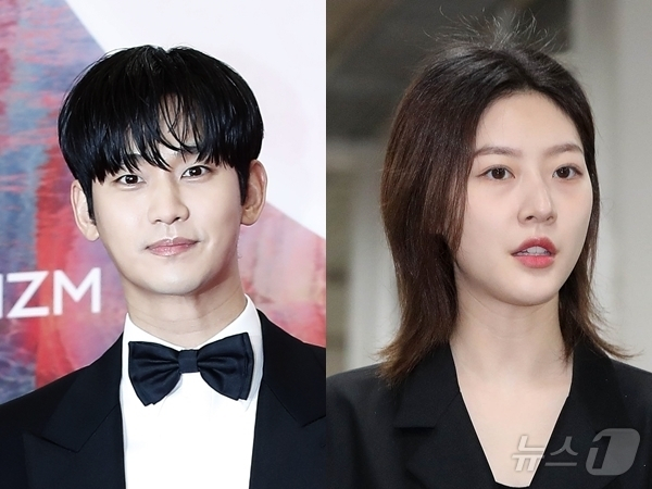 배우 김수현(왼쪽), 고(故) 김새론. /사진=뉴스1.