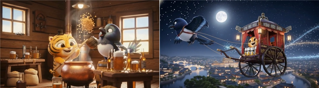 대상작 '세븐브로이' TV 광고 캡처 이미지./사진제공=선문대