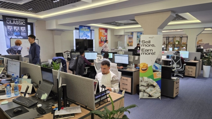 KT&G 우즈베키스탄 법인 내부 모습/사진=KT&G