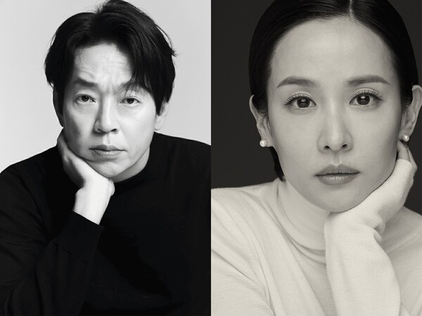 박지환(왼쪽)과 조여정, 사진제공=각 소속사