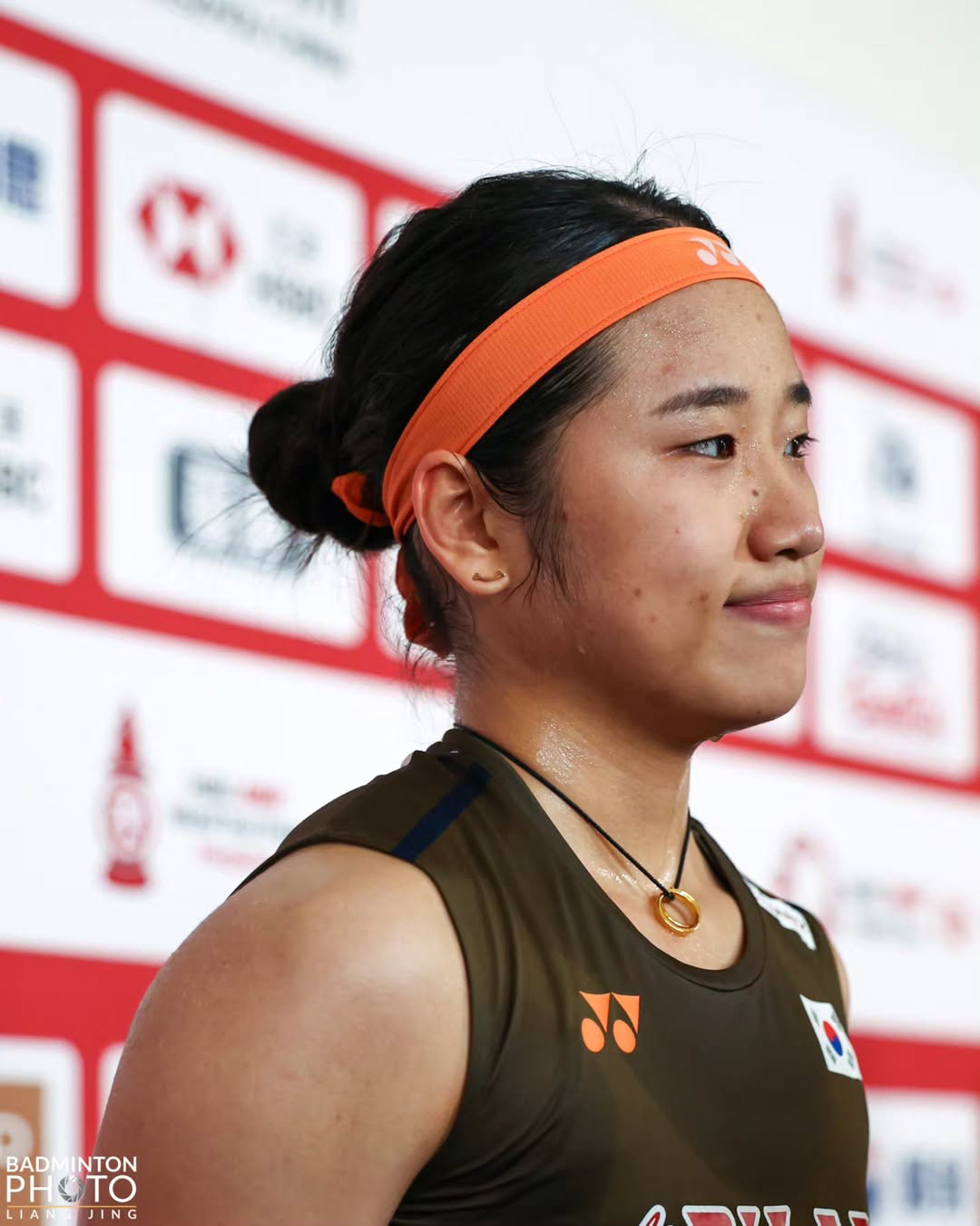 중국 항저우의 올림픽스포츠센터에서 열리고 있는 세계배드민턴연맹(BWF) 월드투어 파이널스 2025 여자 단식에 출전 중인 안세영. /사진=안세영 SNS 캡처