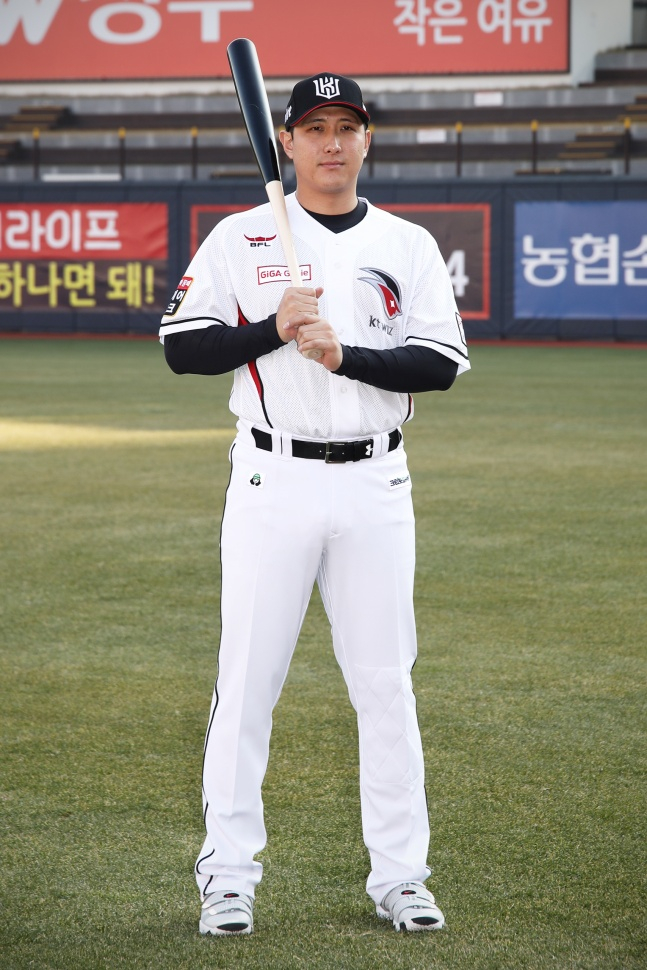 2018년 KT 입단 당시 황재균. /사진=KT 위즈 제공