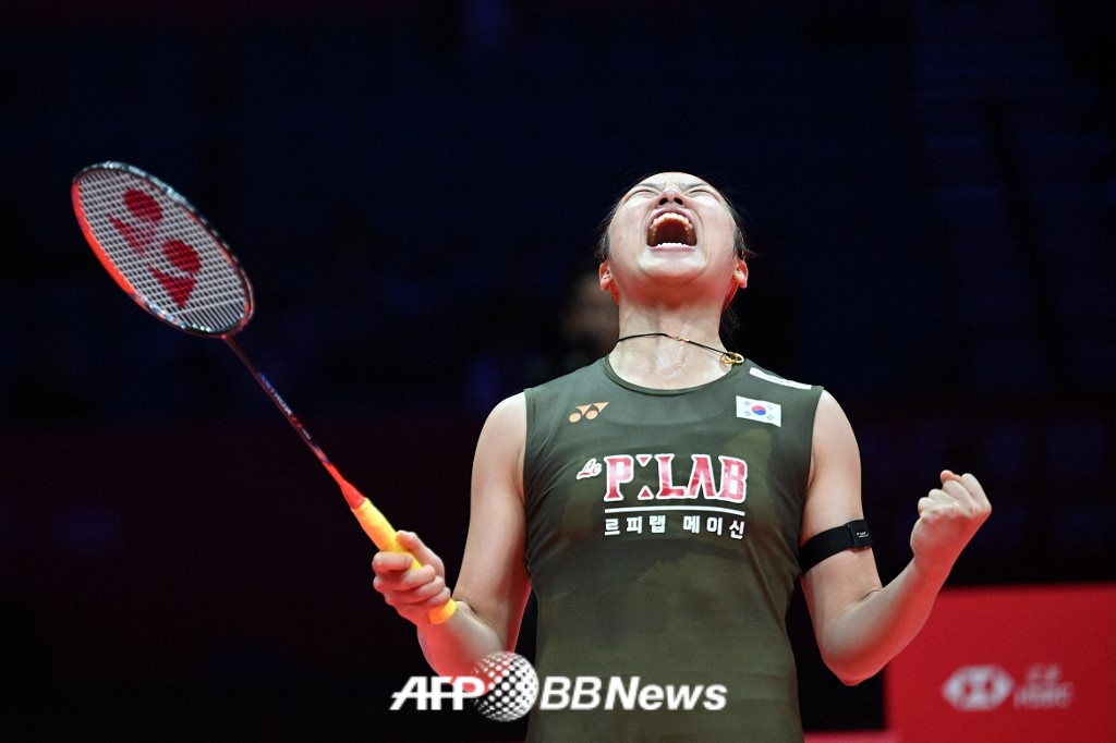 '배드민턴 여제' 안세영. /AFPBBNews=뉴스1