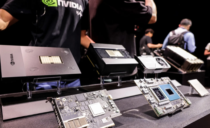 미국 엔비디아의 AI 칩 /사진=블룸버그