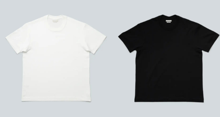 지난달 스파이버가 처음으로 공식 출시한 옷 'Tee 001'. 회사는 면 93%, 브루드 프로틴 7% 비율로 만들어졌다고 설명한다. 