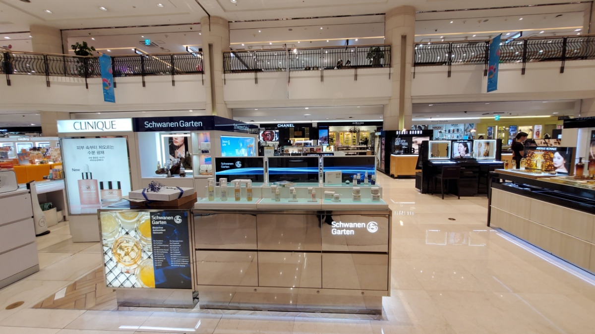 제품 전시장. /사진=한유원 제공. 