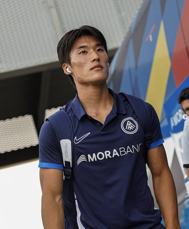 스페인 2부 라리가2 FC안도라 김민수. /사진=안도라 SNS 캡처