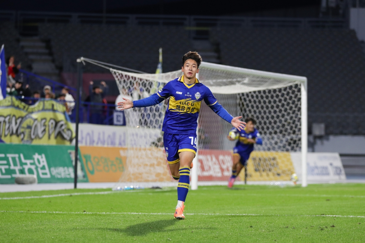 충남아산FC 박시후. /사진=충남아산 제공