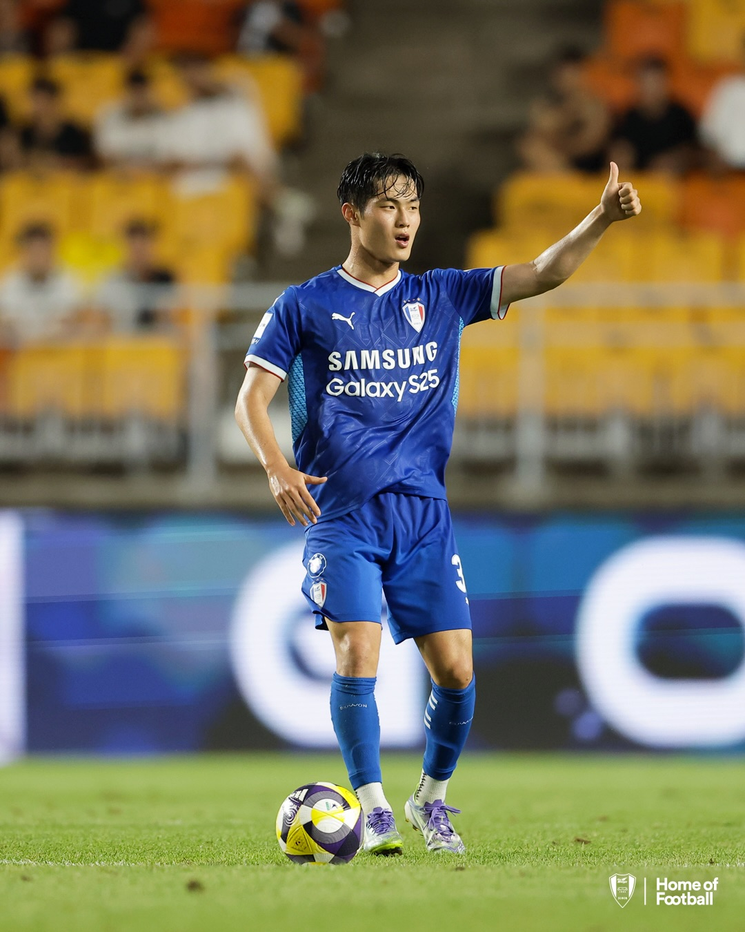 수원 삼성 강성진. /사진=수원 삼성 SNS 캡처